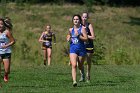 XC Wheaton & Babson  Wheaton College Women’s Cross Country compete at the 9th Annual Wheaton & Babson Season Opener on the Mark Coogan Course at Highland Park in Attleboro, Mass. - Photo By: KEITH NORDSTROM : Wheaton, XC, Cross Country, 9th Annual Wheaton & Babson Season Opener